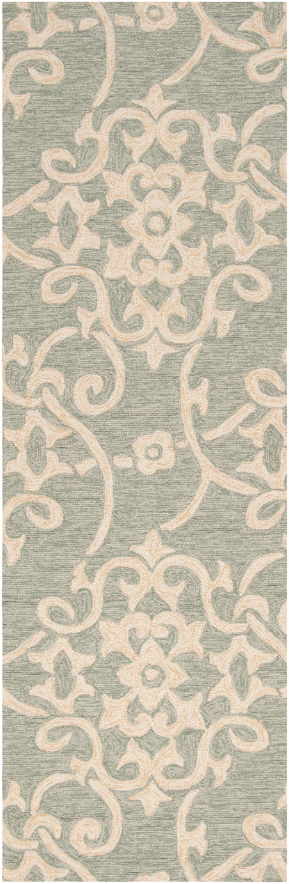 Rain 562 Hand Hooked Synthetic Blend Indoor/Outdoor Area Rug by Surya Rugs