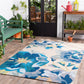 Rain 12679 Hand Hooked Synthetic Blend Indoor/Outdoor Area Rug by Surya Rugs
