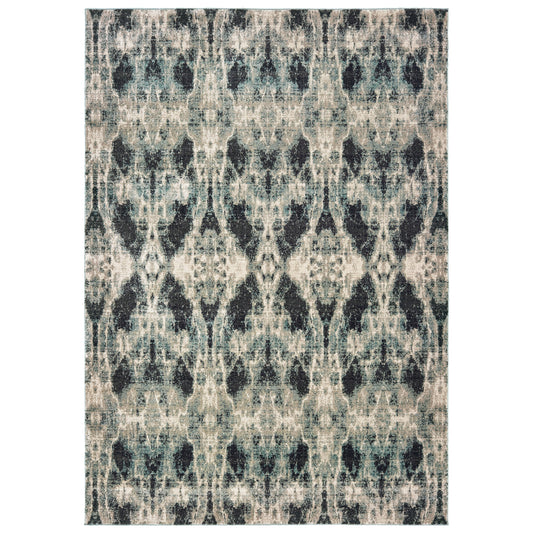RALEIGH Abstract Power-Loomed Synthetic Blend Indoor Area Rug by Oriental Weavers