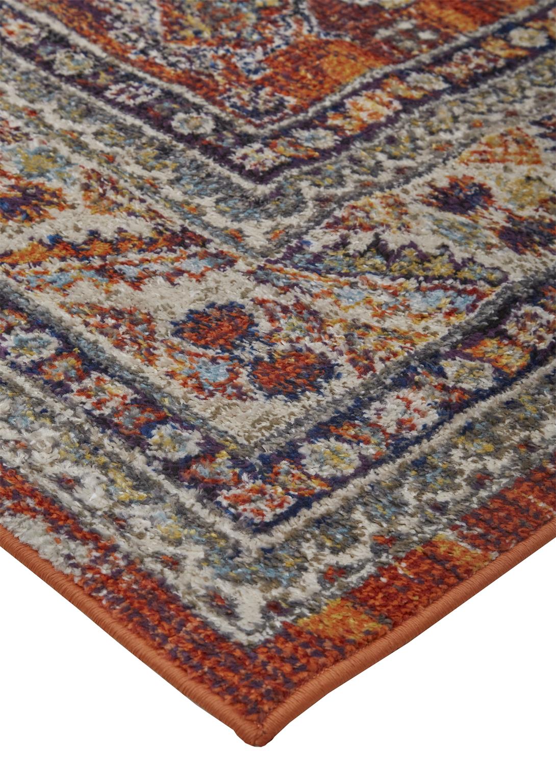 Bellini I3136 Machine Made Synthetic Blend Indoor Area Rug by Feizy Rugs