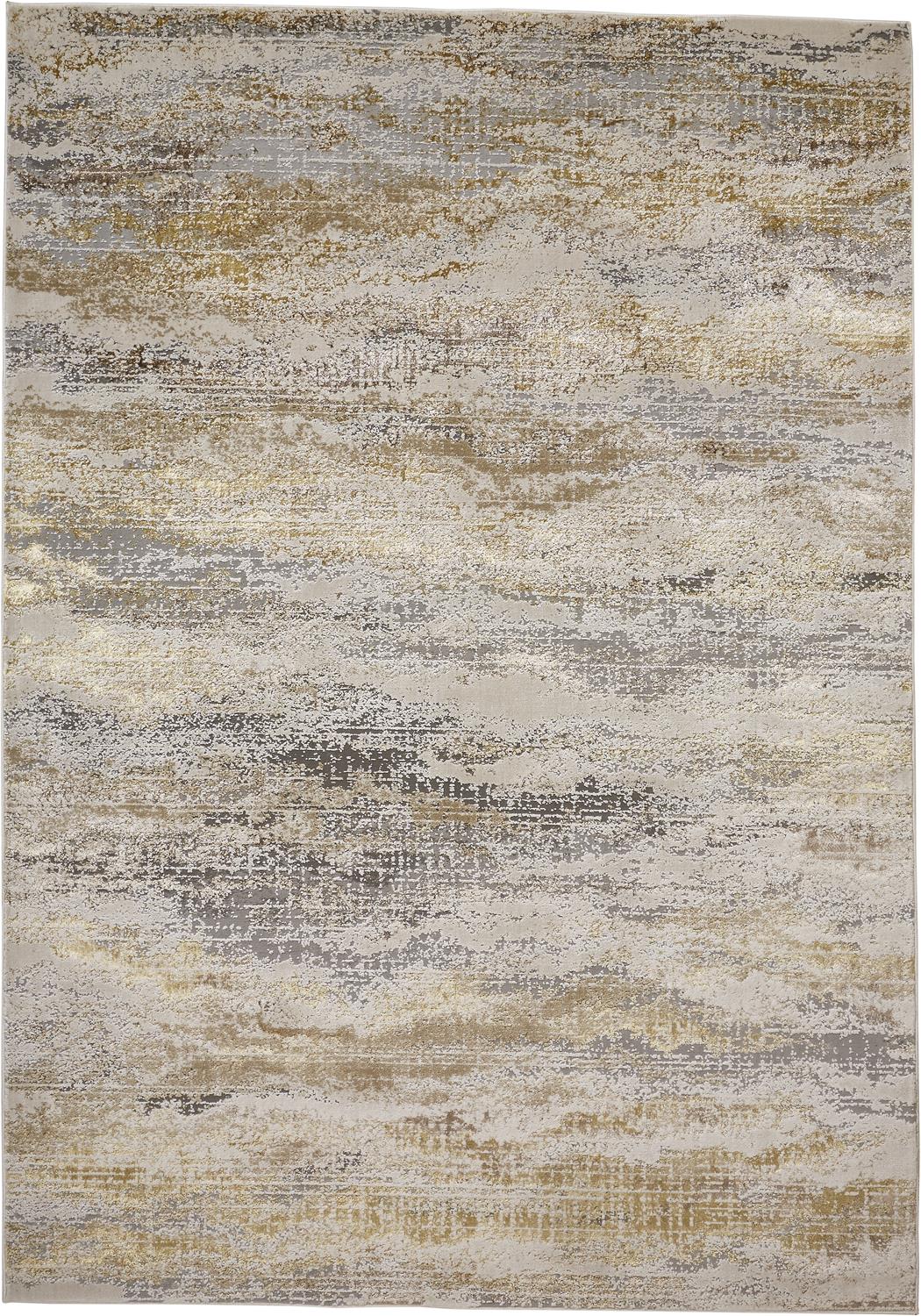 Aura 3735F Machine Made Synthetic Blend Indoor Area Rug by Feizy Rugs