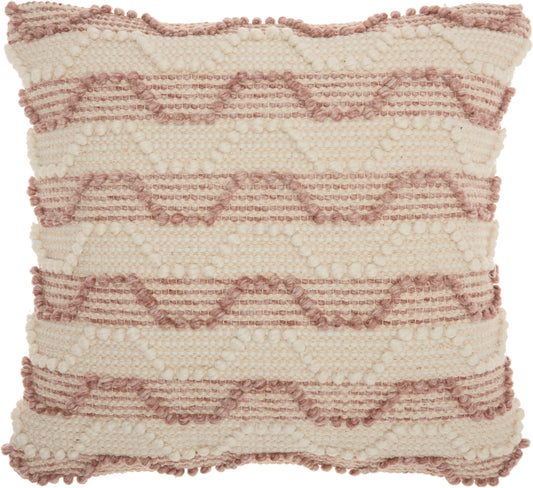 Life Styles DC430 Synthetic Blend Arch Stripes Throw Pillow From Mina Victory By Nourison Rugs