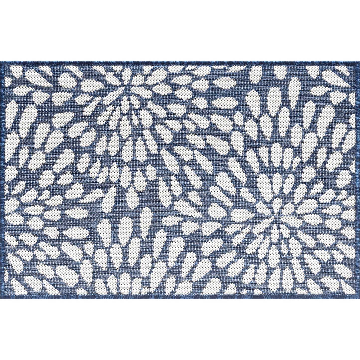 Eco-ECO19 Flat Weave Synthetic Blend Indoor/Outdoor Area Rug by Tayse Rugs