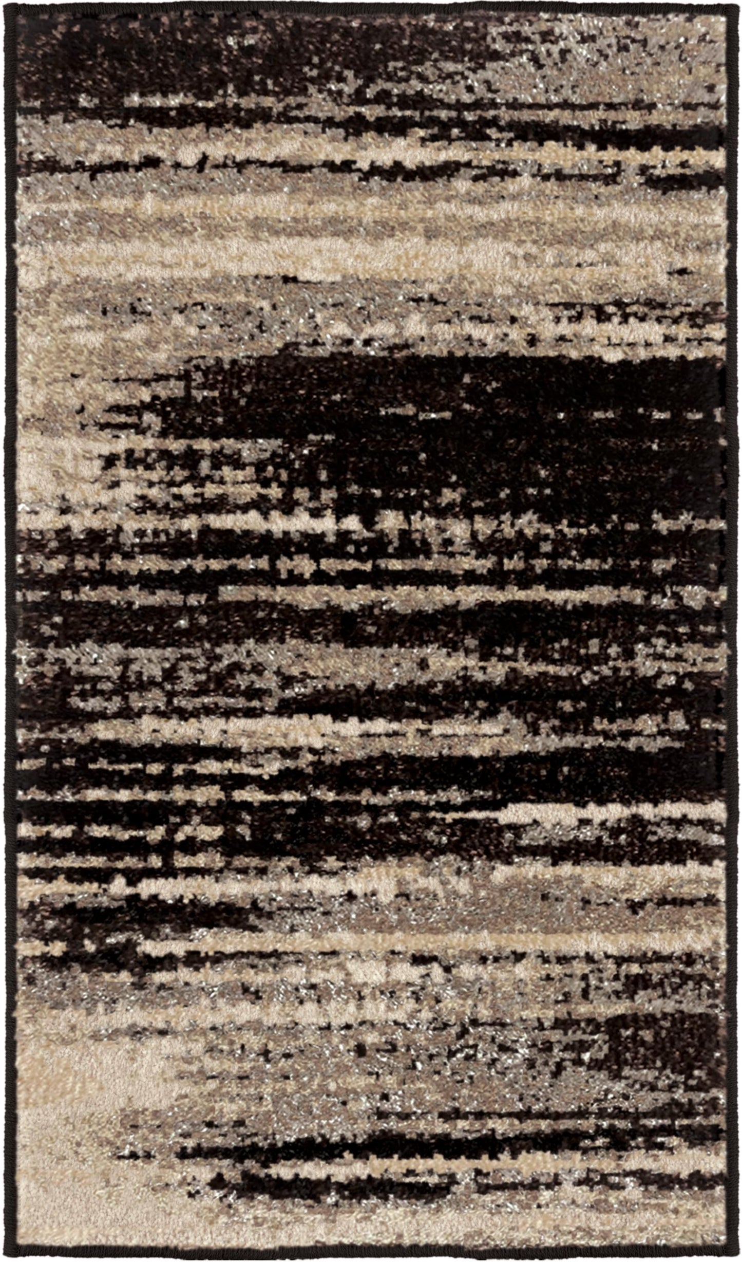 Orian Rugs American Heritage Interference AHS/BLSL Black Area Rug