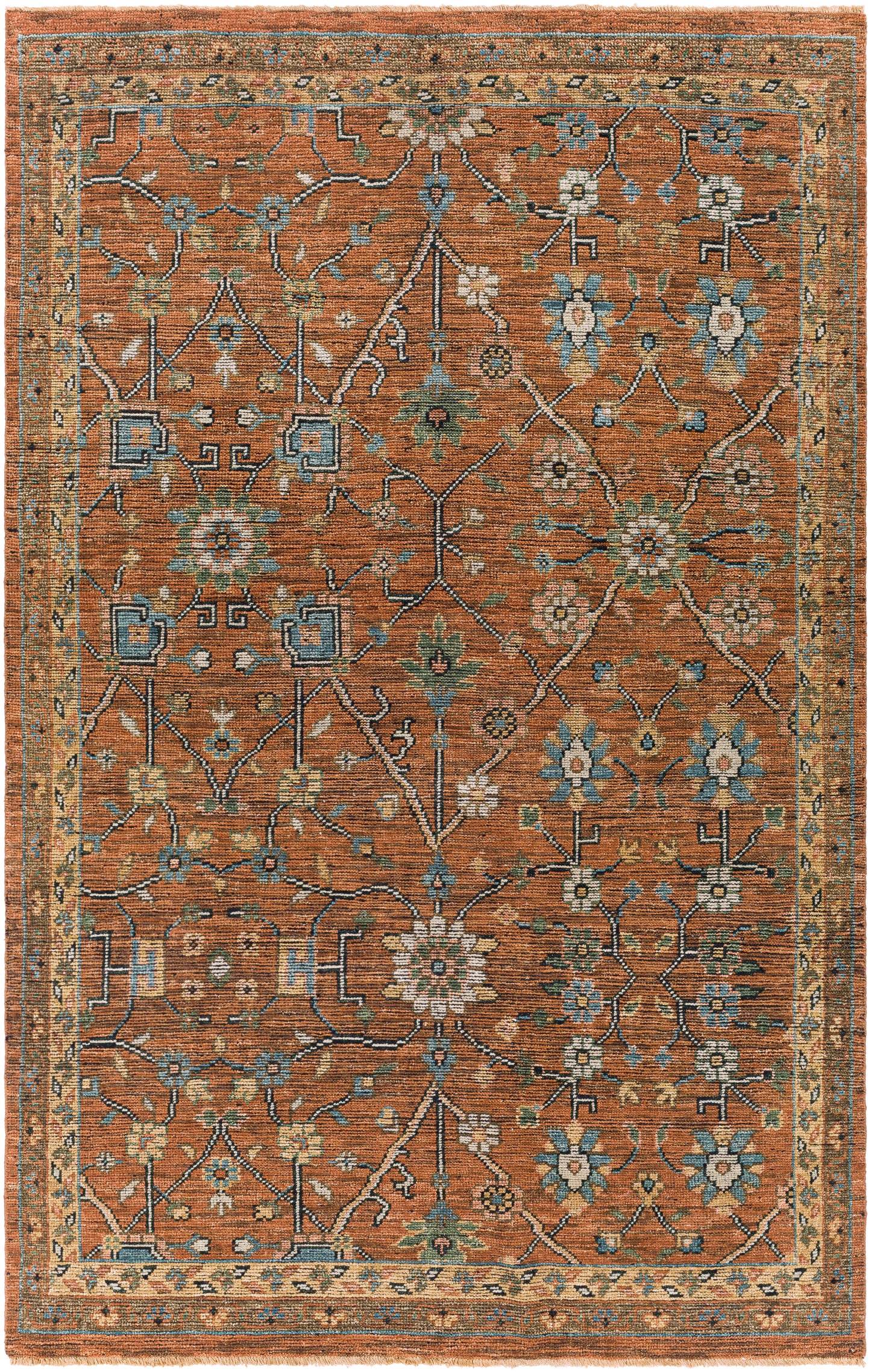 Reign 27336 Hand Knotted Wool Indoor Area Rug by Surya Rugs