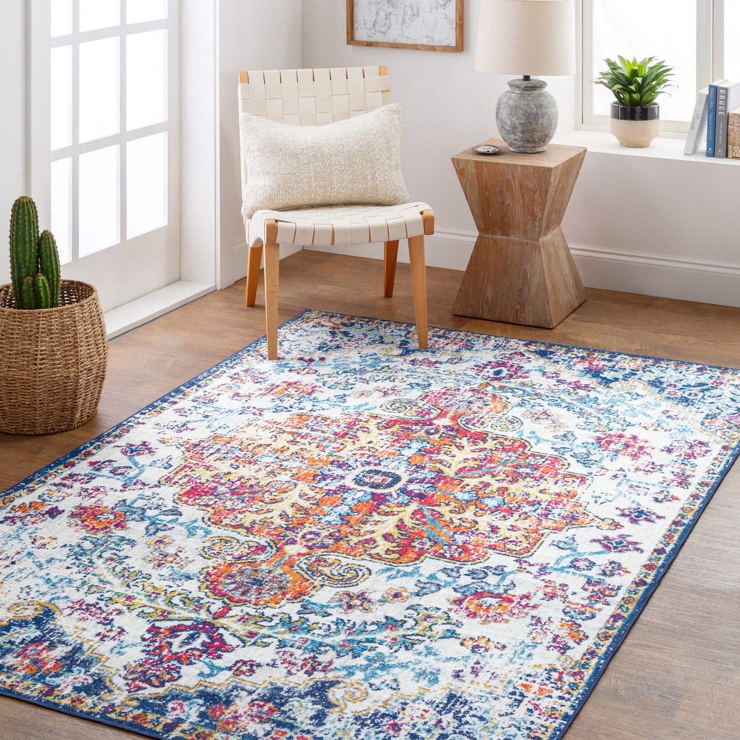 Regen 30094 Machine Woven Synthetic Blend Indoor Area Rug by Surya Rugs