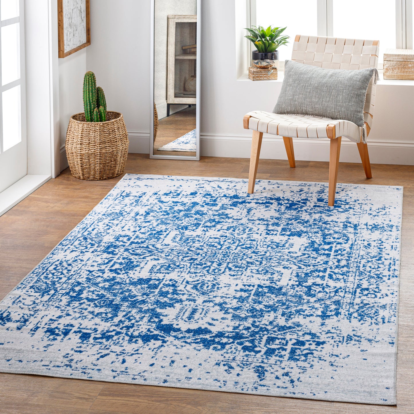 Regen 30095 Machine Woven Synthetic Blend Indoor Area Rug by Surya Rugs