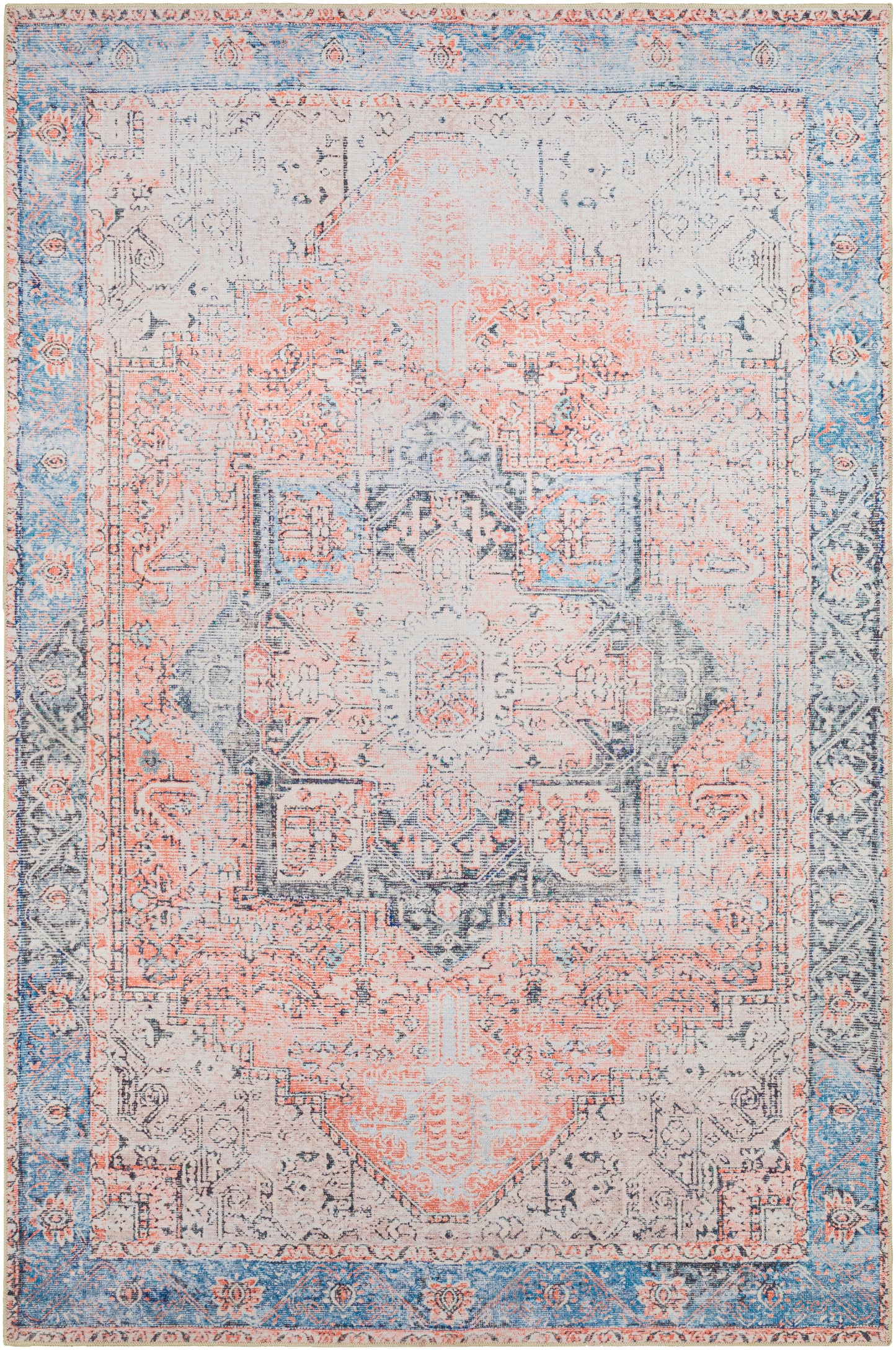 Regen 30098 Machine Woven Synthetic Blend Indoor Area Rug by Surya Rugs