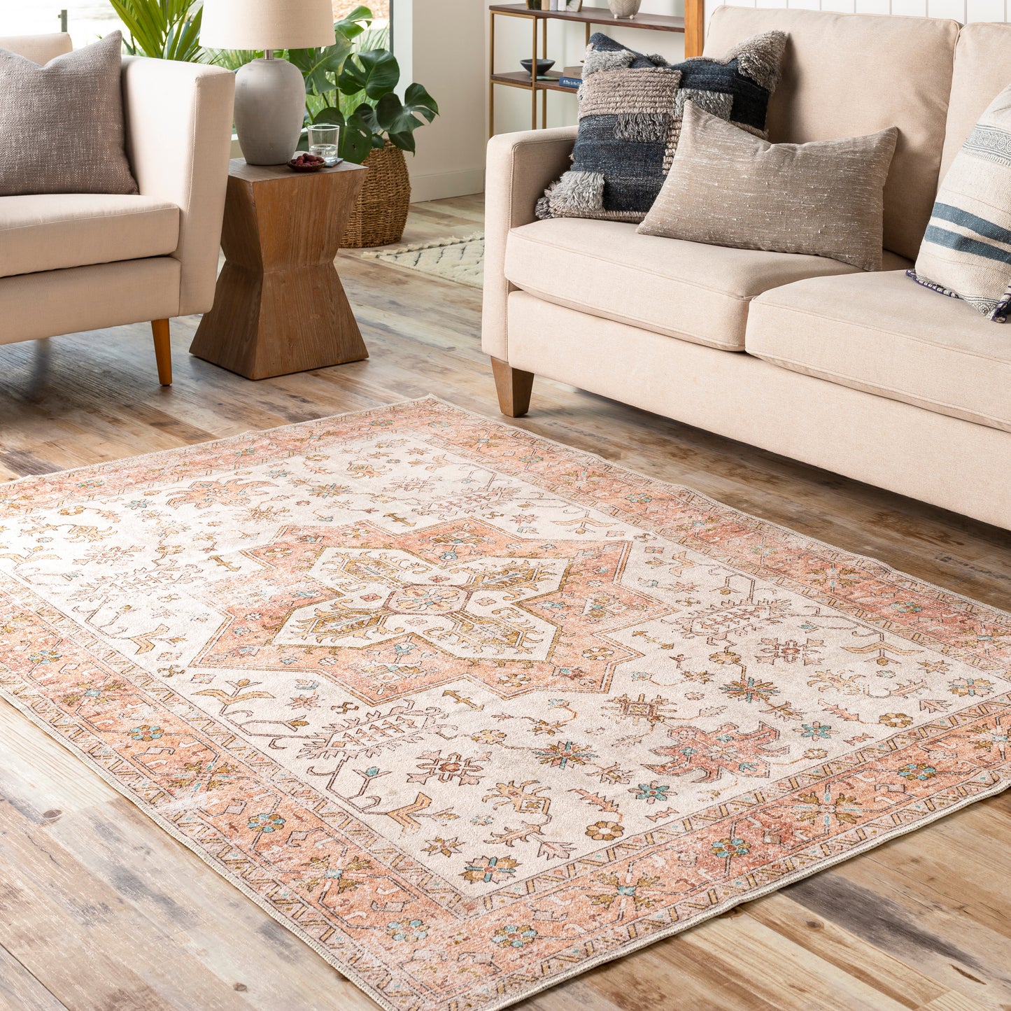 Regen 30322 Machine Woven Synthetic Blend Indoor Area Rug by Surya Rugs