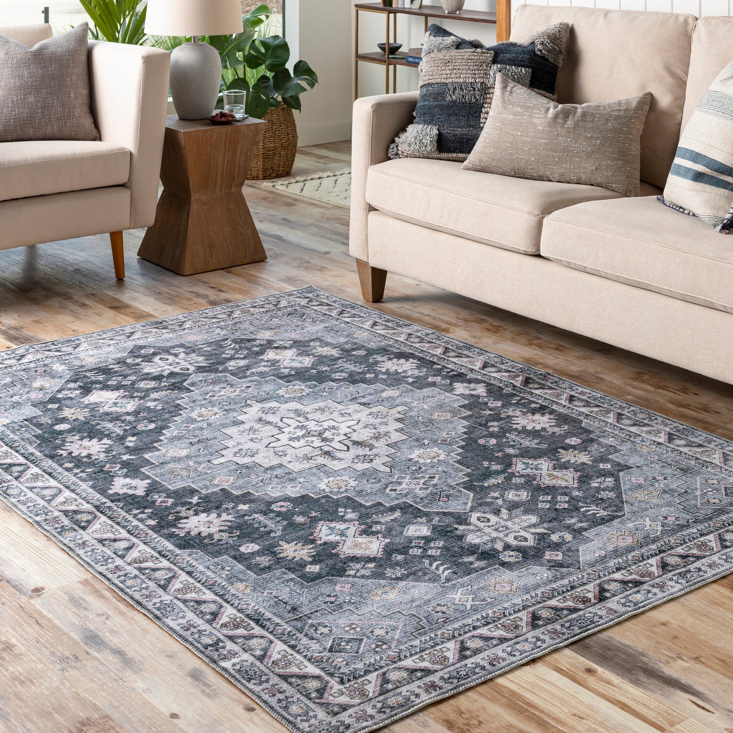 Regen 30323 Machine Woven Synthetic Blend Indoor Area Rug by Surya Rugs