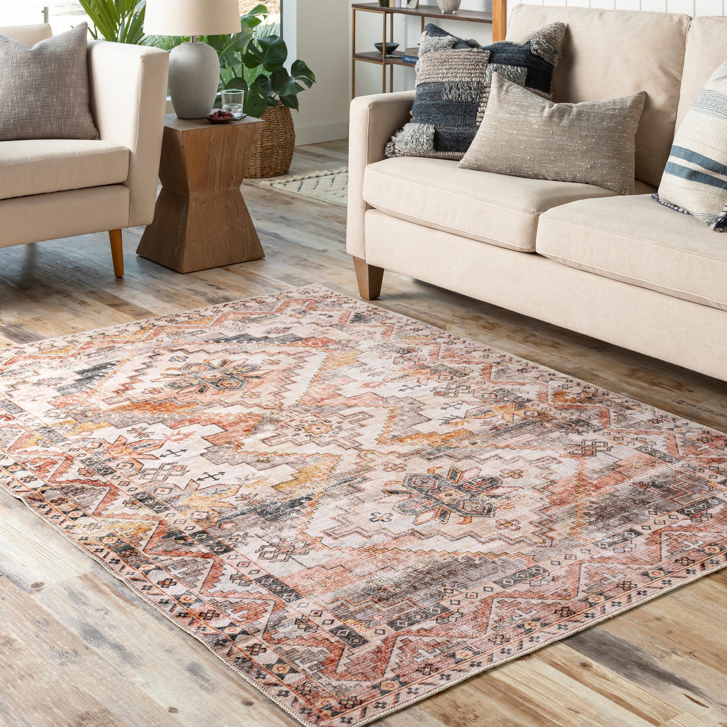 Regen 30324 Machine Woven Synthetic Blend Indoor Area Rug by Surya Rugs