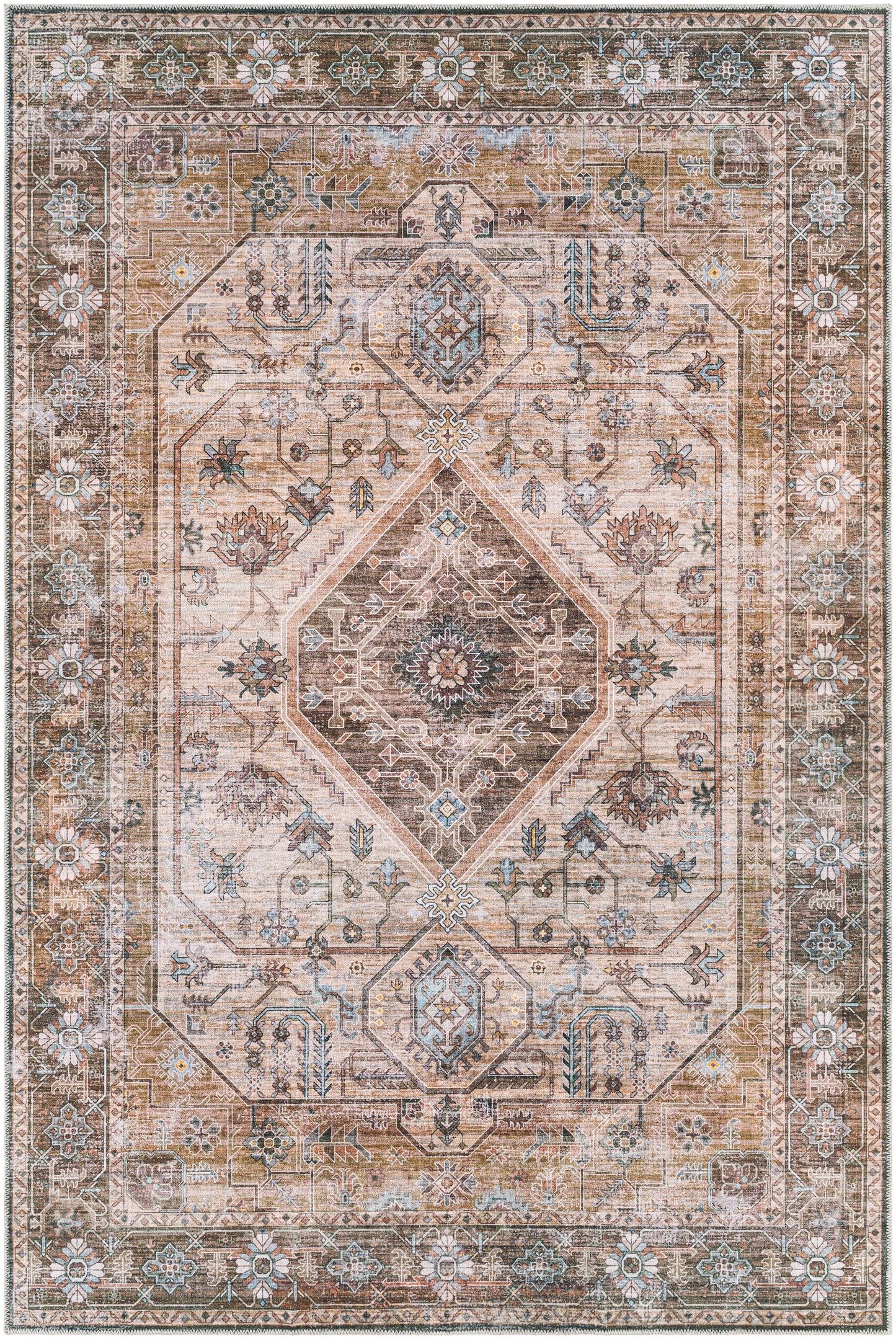 Regen 30325 Machine Woven Synthetic Blend Indoor Area Rug by Surya Rugs