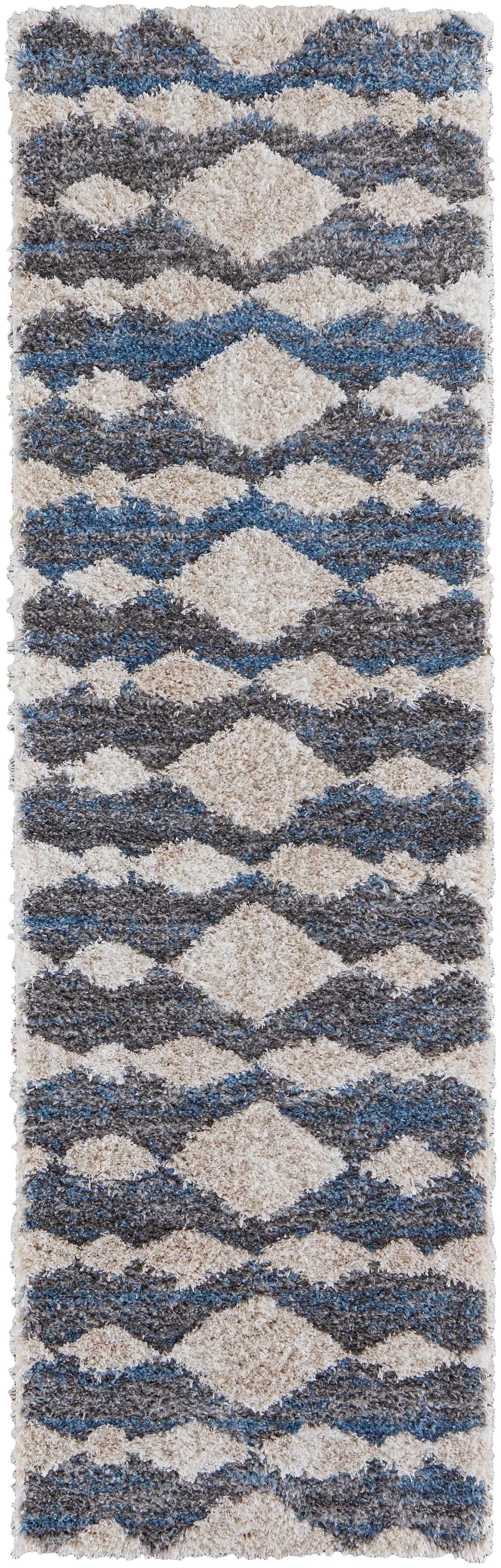 Mynka 39IFF Power Loomed Synthetic Blend Indoor Area Rug by Feizy Rugs