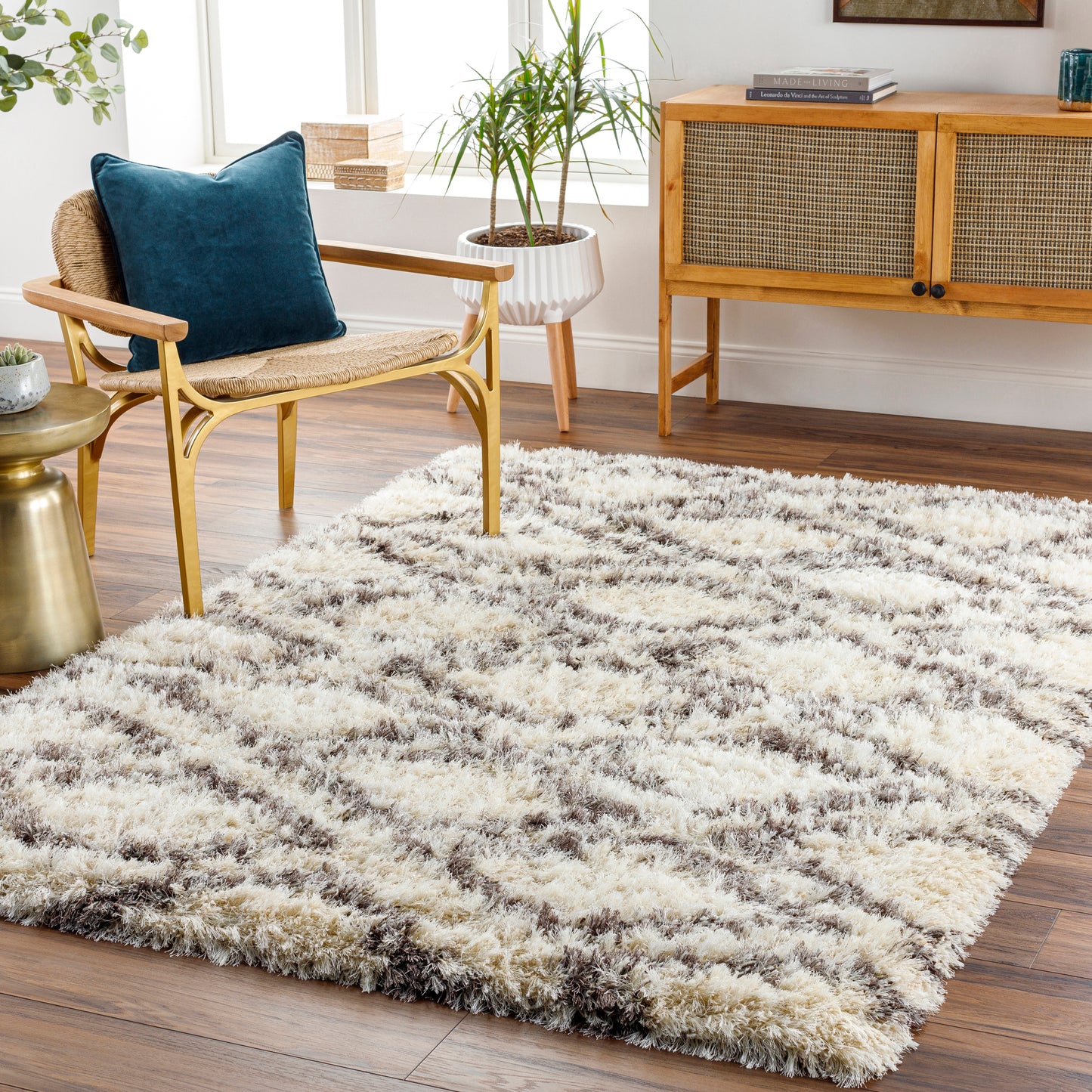 Rhapsody 16227 Machine Woven Synthetic Blend Indoor Area Rug by Surya Rugs