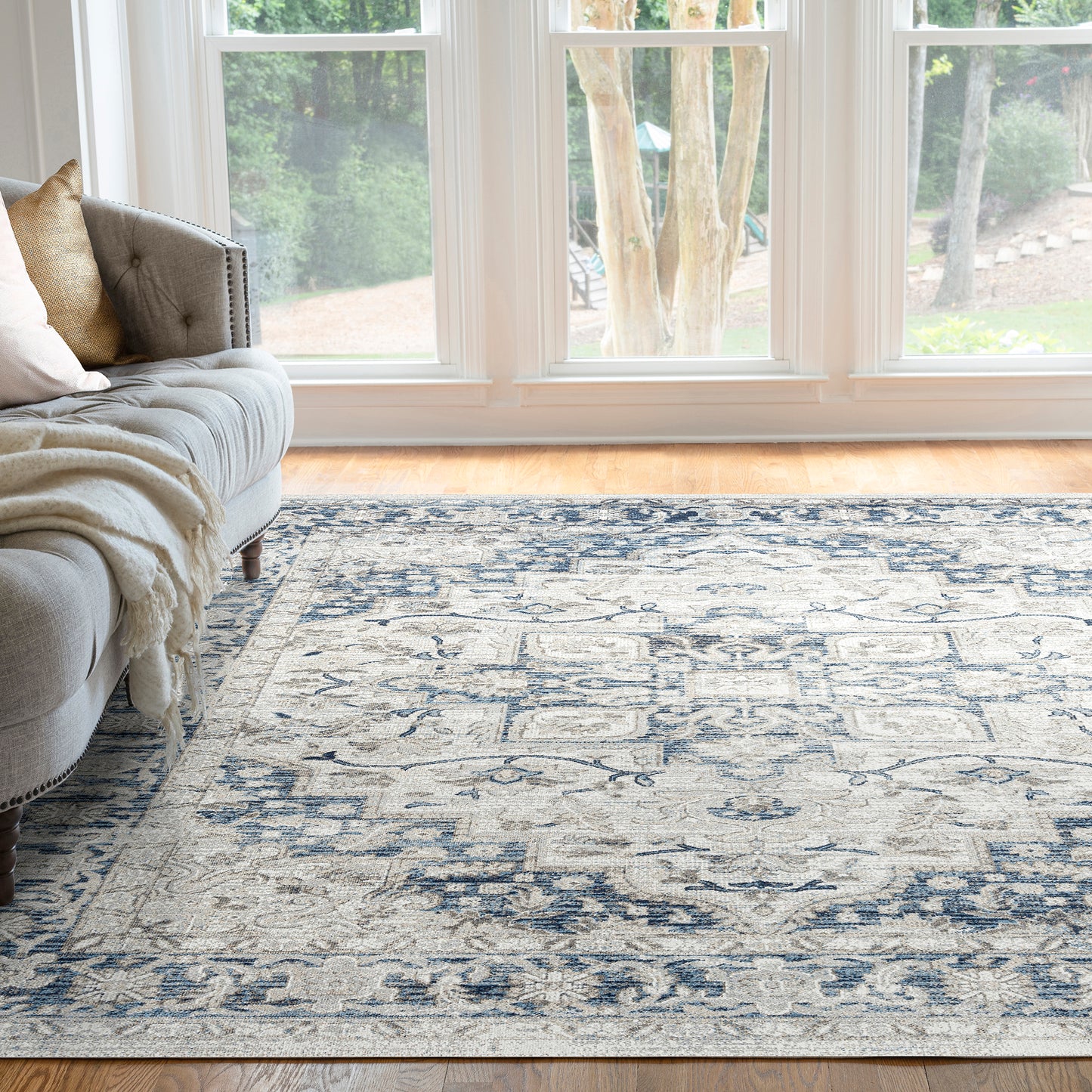 Palazzo-PLZ22 Cut Pile Synthetic Blend Indoor Area Rug by Tayse Rugs