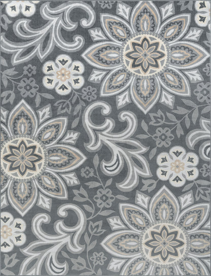 Madison-MDN39 Cut Pile Synthetic Blend Indoor Area Rug by Tayse Rugs