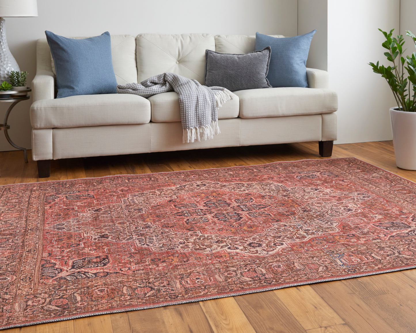 Rawlins 39HNF Power Loomed Synthetic Blend Indoor Area Rug by Feizy Rugs