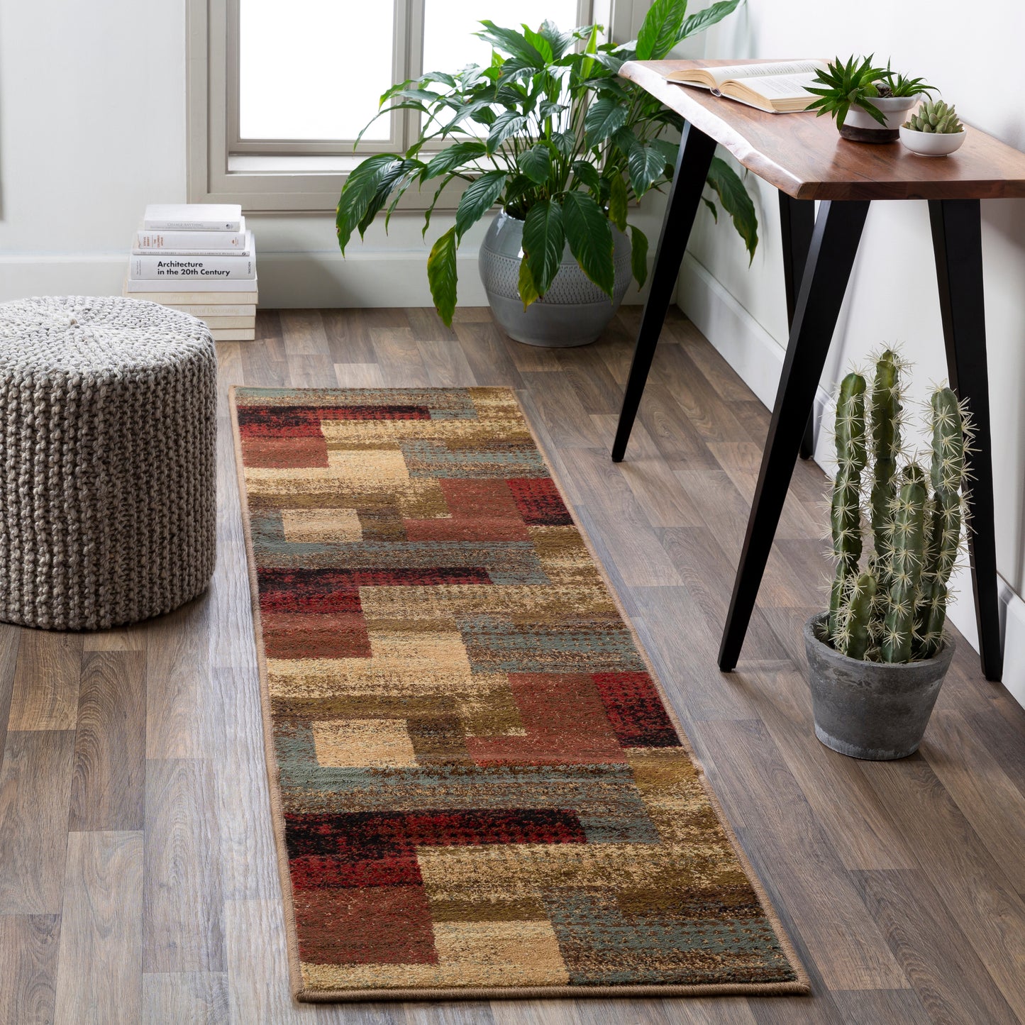 Riley 1679 Machine Woven Synthetic Blend Indoor Area Rug by Surya Rugs