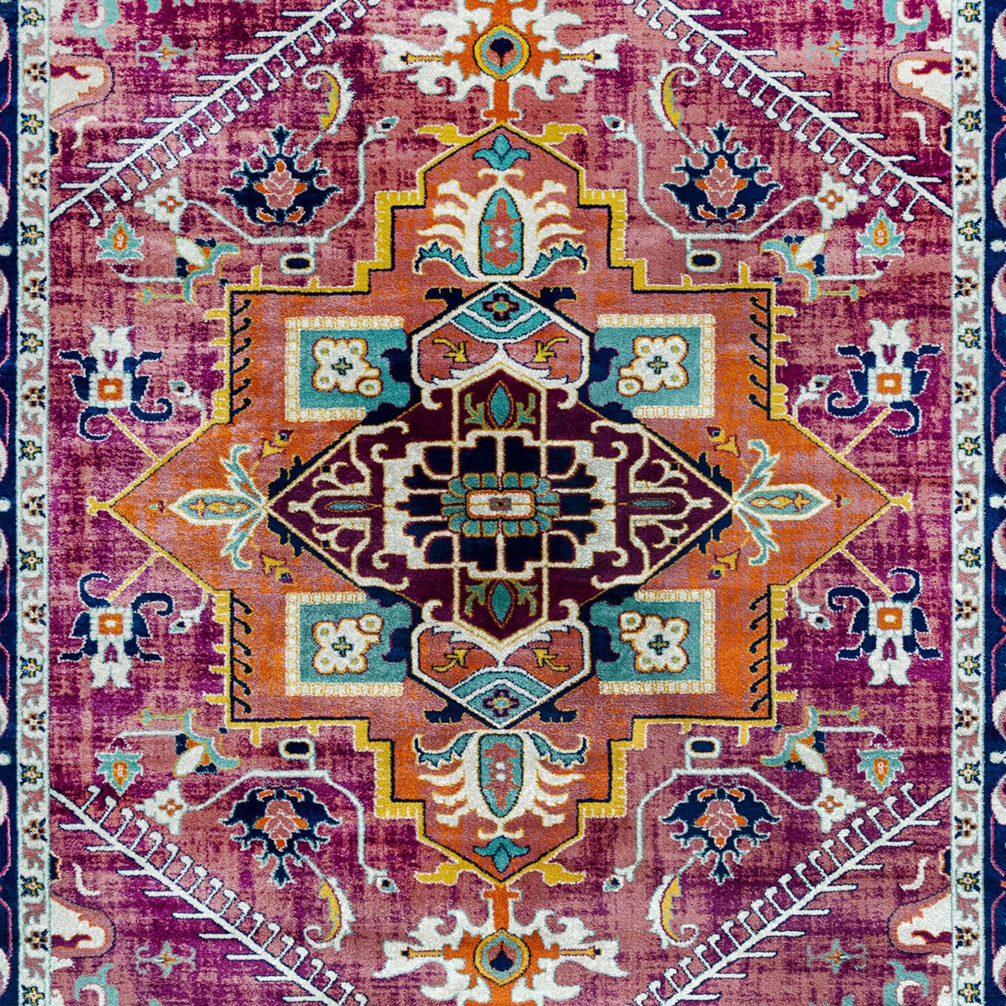 Generation-GEN13 Cut Pile Synthetic Blend Indoor Area Rug by Tayse Rugs