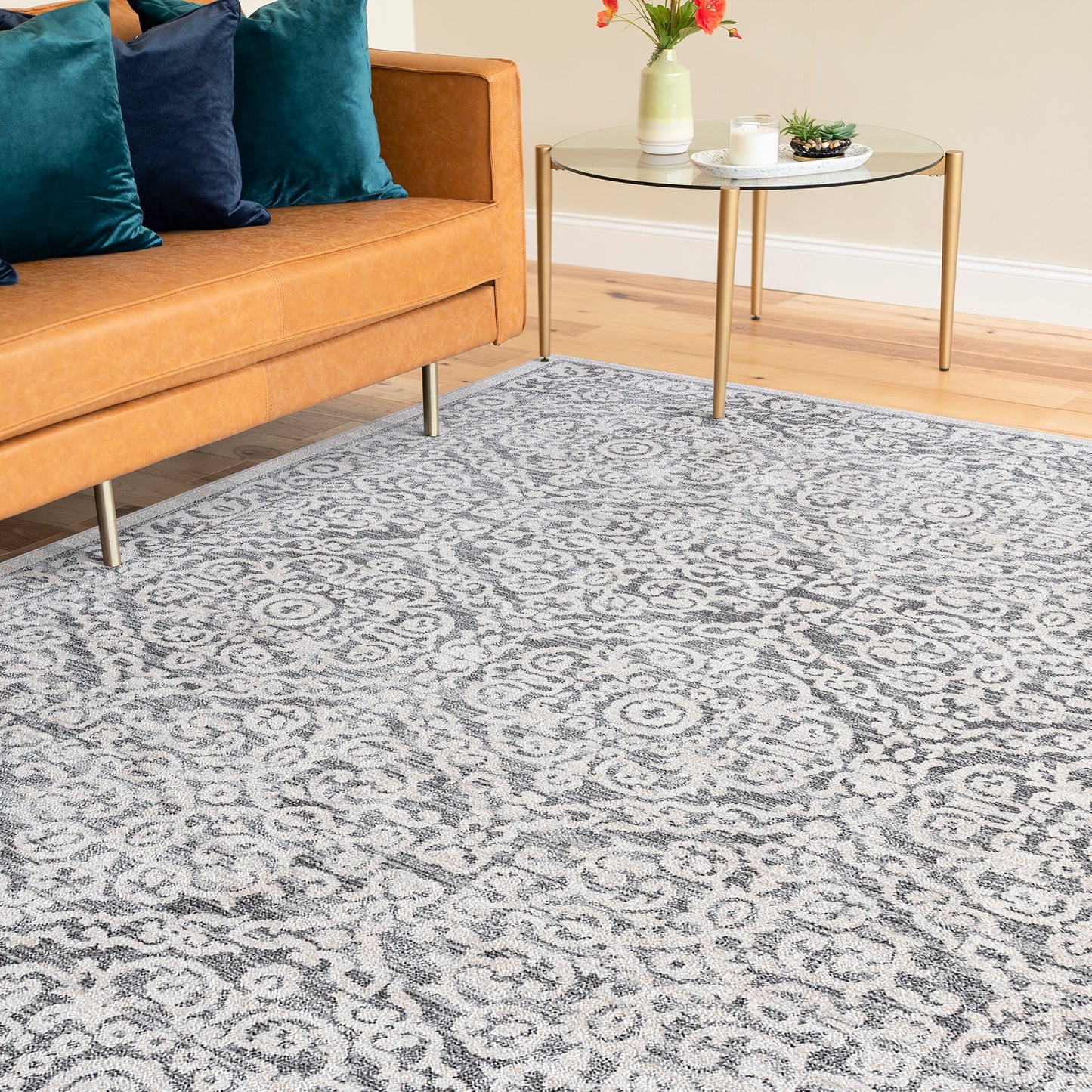 Garden-GRD64 Cut Pile Synthetic Blend Indoor Area Rug by Tayse Rugs