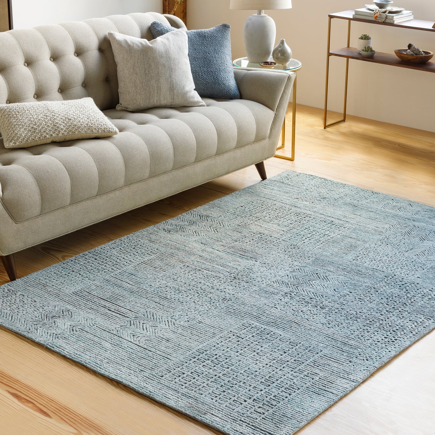 Rosario 27869 Hand Tufted Synthetic Blend Indoor Area Rug by Surya Rugs