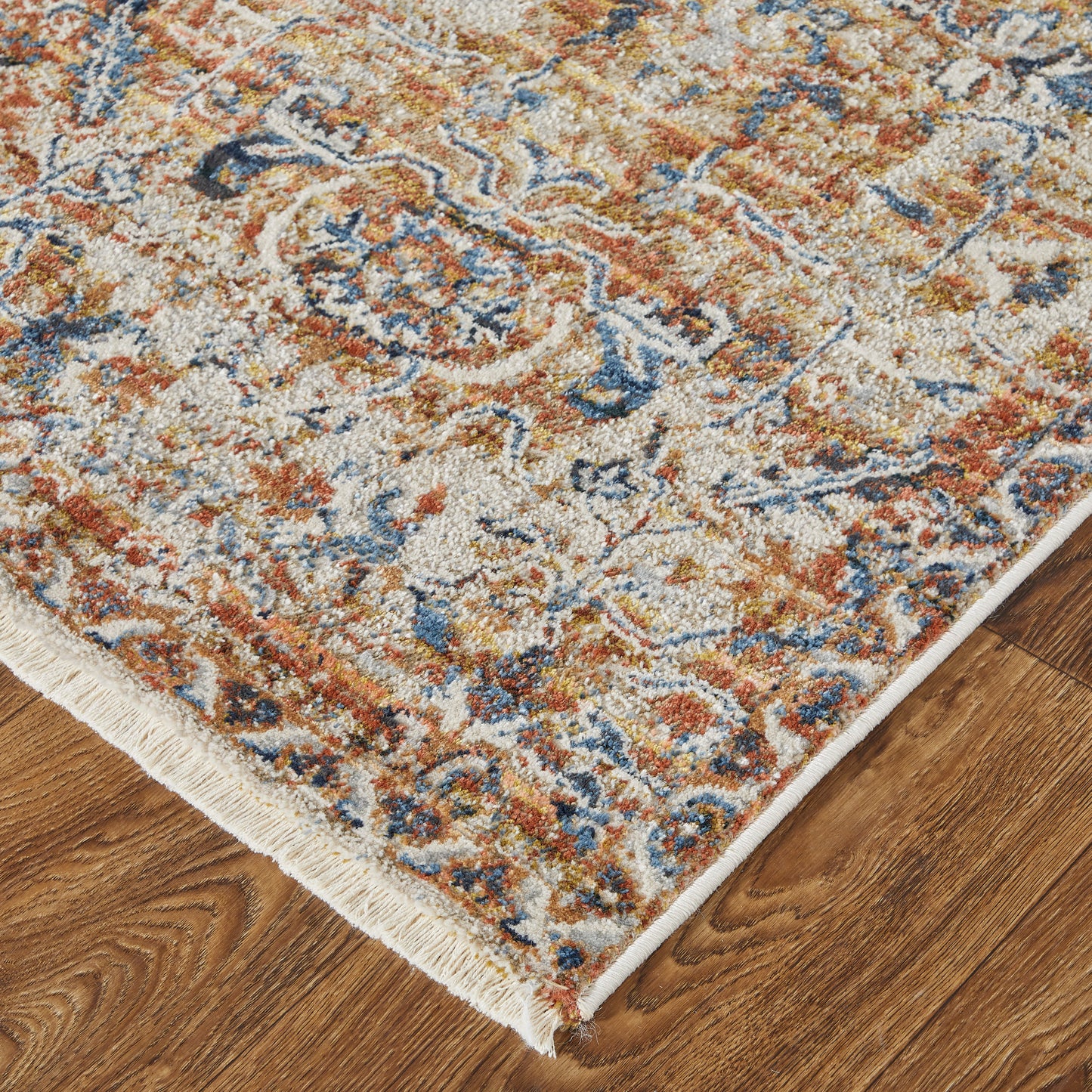 Kaia 39HVF Power Loomed Synthetic Blend Indoor Area Rug by Feizy Rugs
