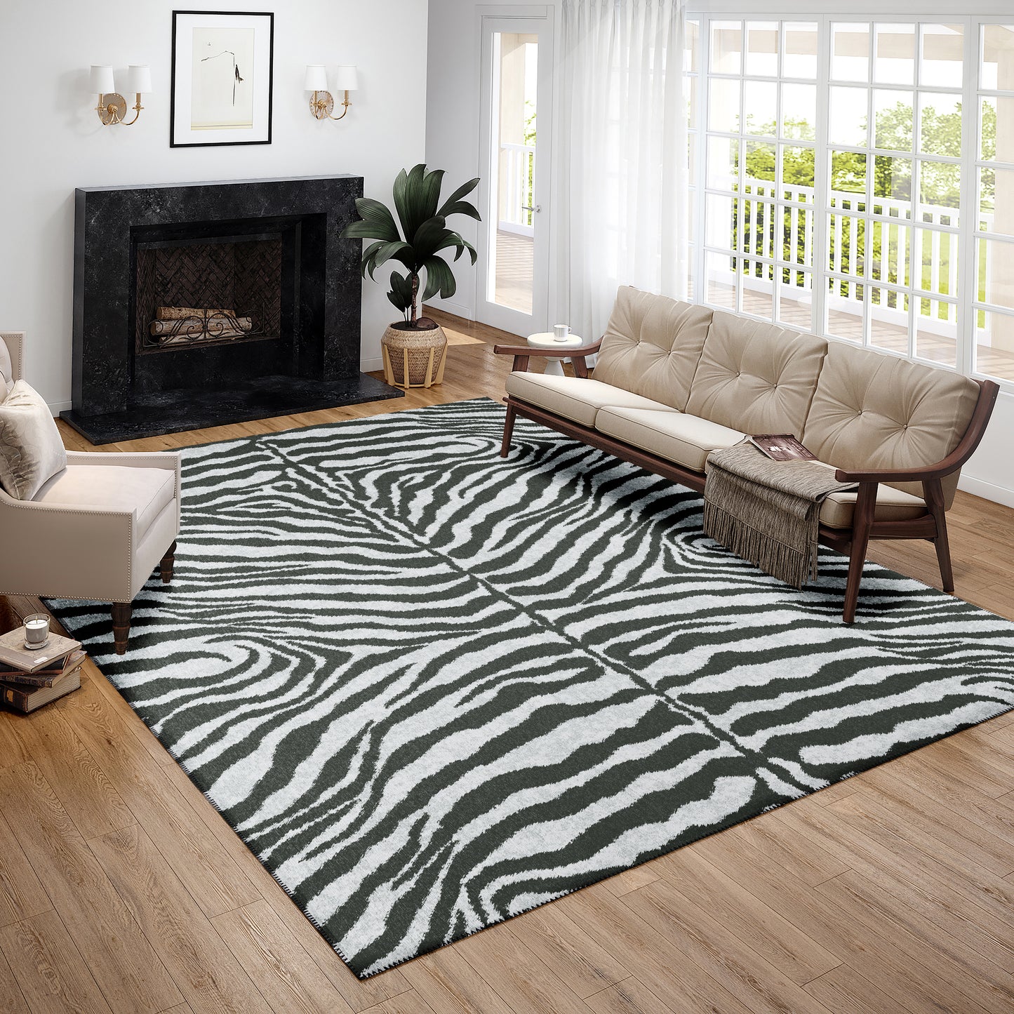 Mali ML1 Machine Made Synthetic Blend Indoor Area Rug by Dalyn Rugs