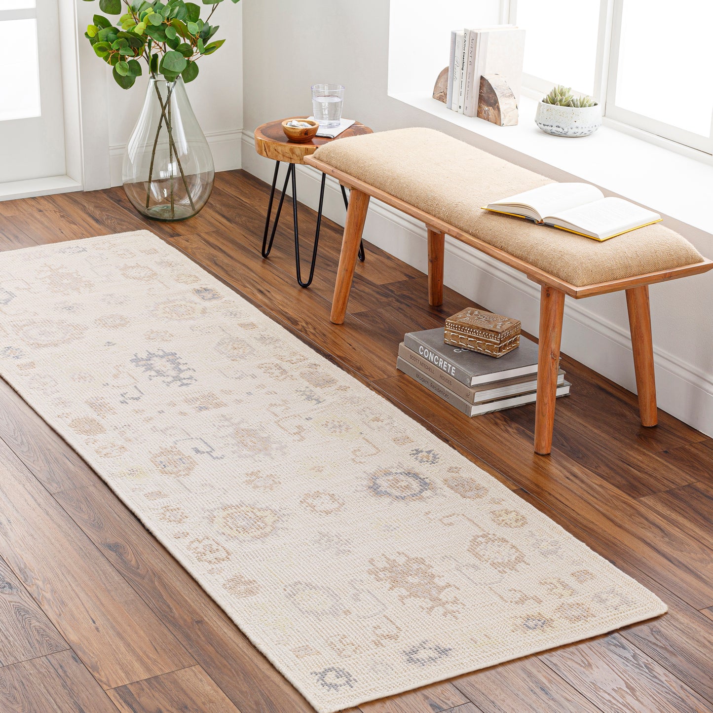 Revere 29307 Hand Knotted Synthetic Blend Indoor/Outdoor Area Rug by Surya Rugs
