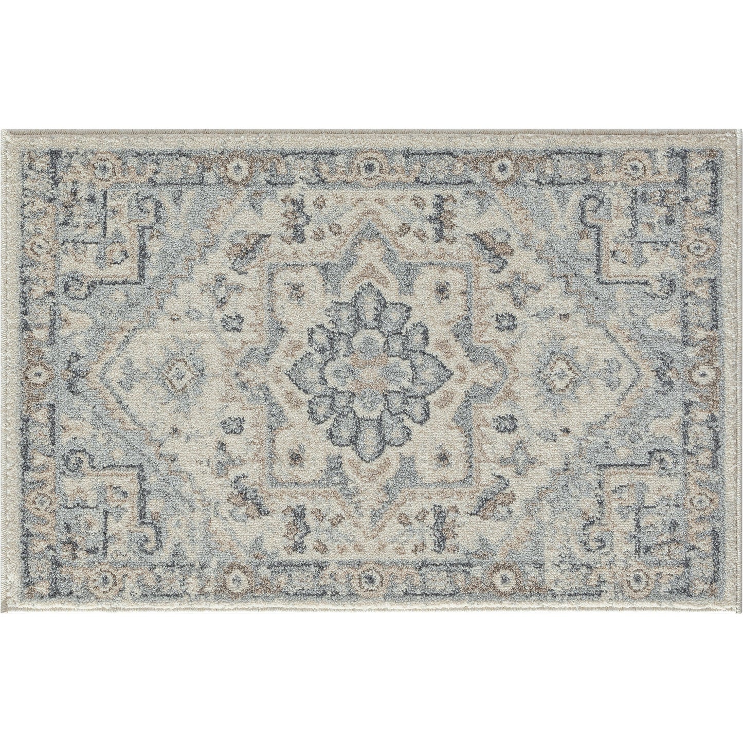 Tuscany-TUS12 Cut Pile Synthetic Blend Indoor Area Rug by Tayse Rugs