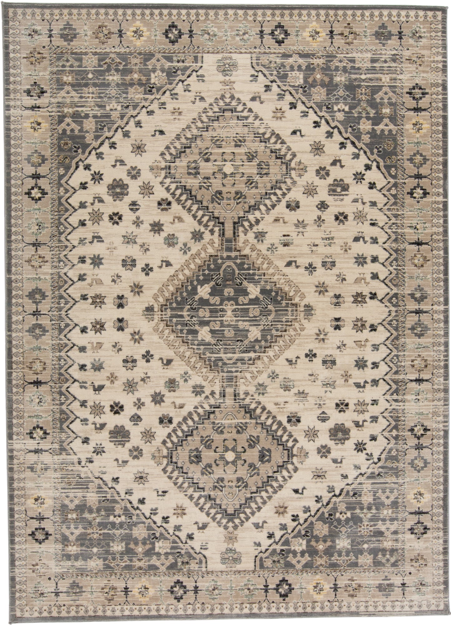 Grayson 3577F Machine Made Synthetic Blend Indoor Area Rug by Feizy Rugs