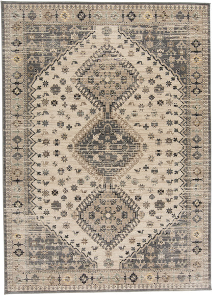 Grayson 3577F Machine Made Synthetic Blend Indoor Area Rug by Feizy Rugs