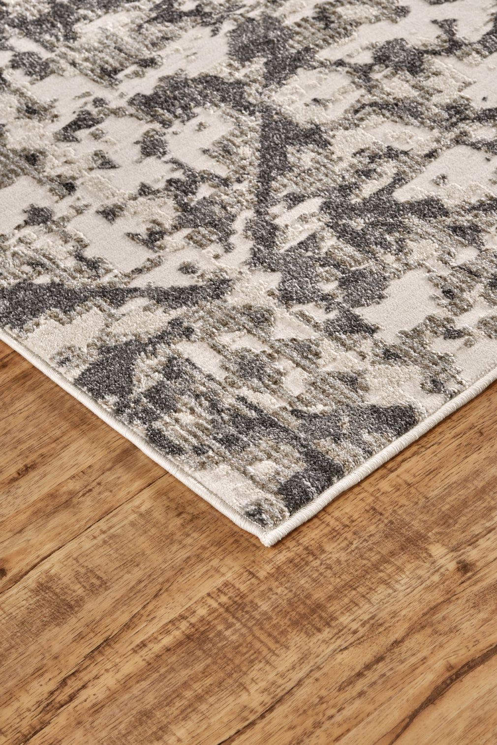 Kano 3876F Machine Made Synthetic Blend Indoor Area Rug by Feizy Rugs