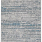 Azure 3402F Machine Made Synthetic Blend Indoor Area Rug by Feizy Rugs