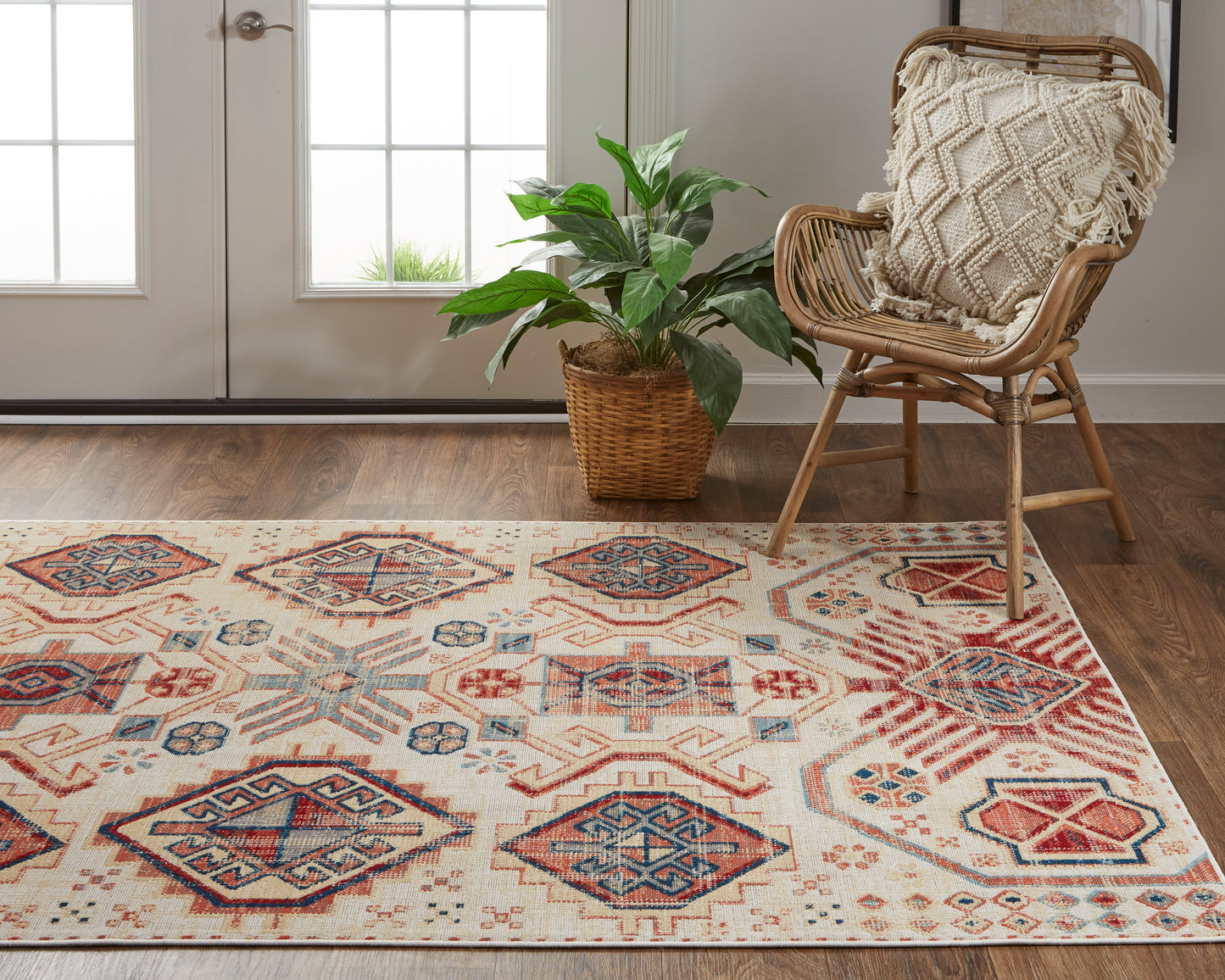 Nolan 39C9F Power Loomed Synthetic Blend Indoor Area Rug by Feizy Rugs