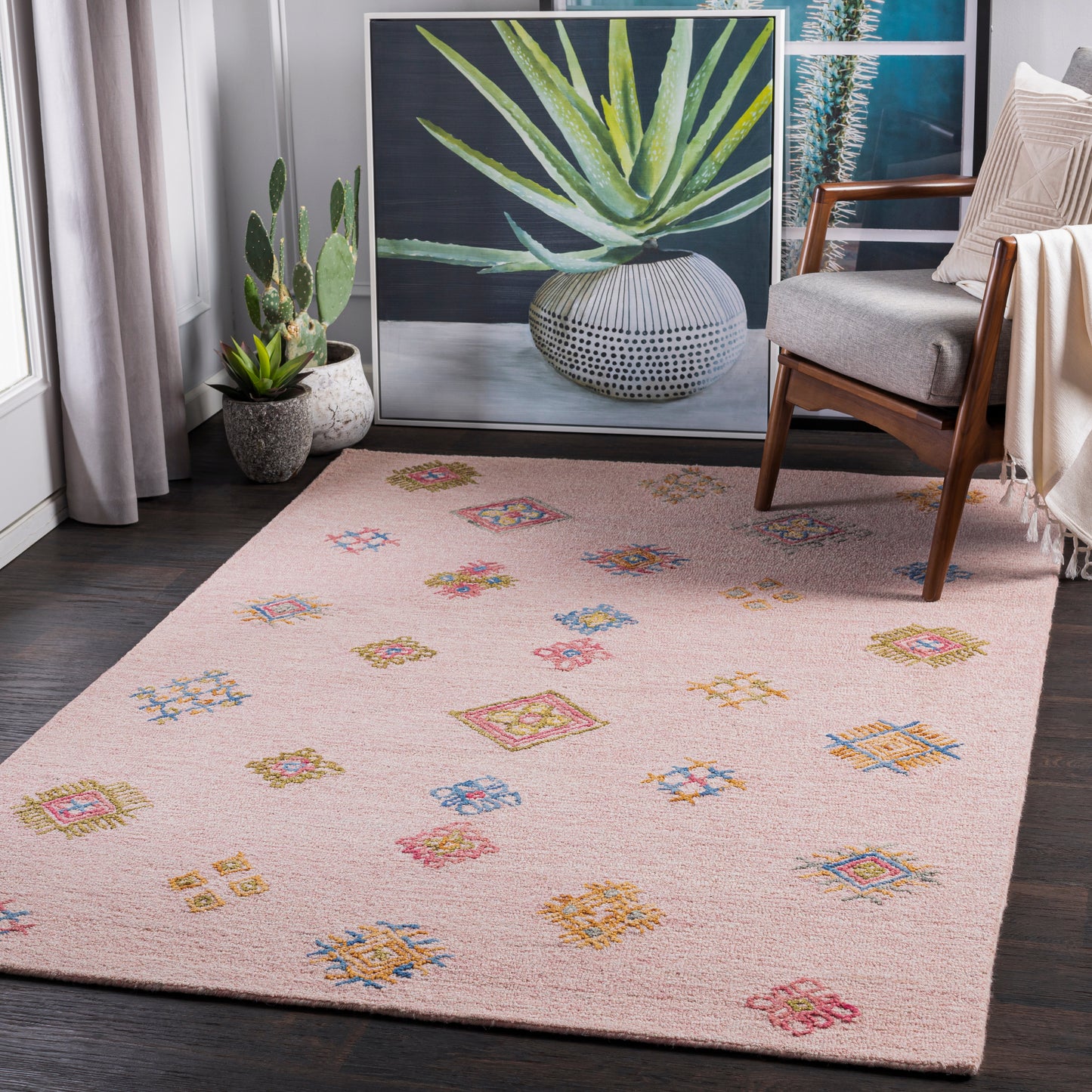 Sabra 26199 Hand Tufted Wool Indoor Area Rug by Surya Rugs