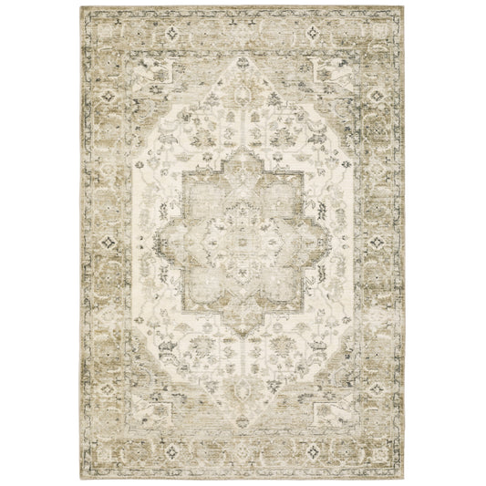 SAVOY Distressed Power-Loomed Synthetic Blend Indoor Area Rug by Oriental Weavers