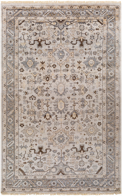 Sabine 22912 Hand Knotted Synthetic Blend Indoor Area Rug by Surya Rugs