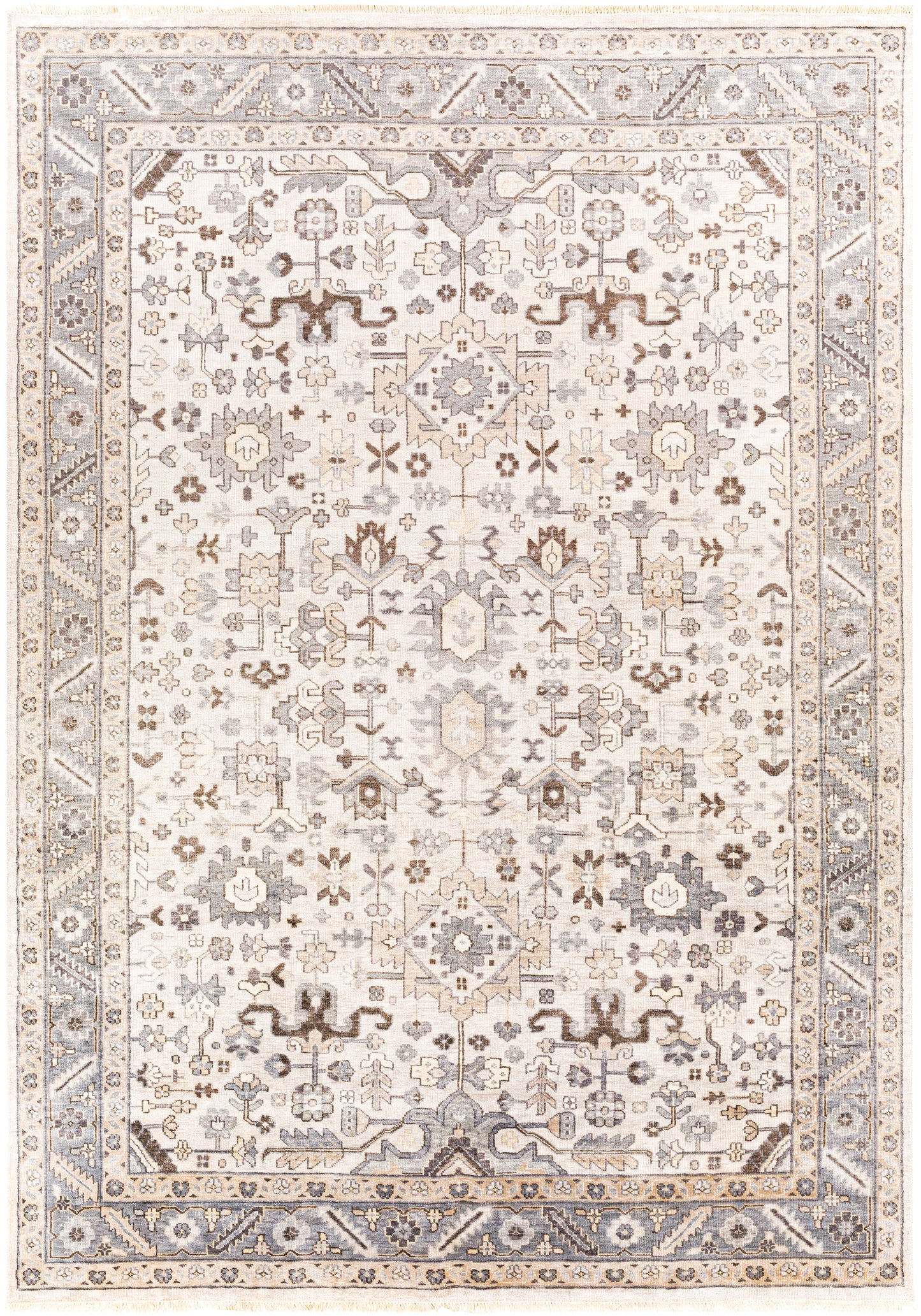 Sabine 22912 Hand Knotted Synthetic Blend Indoor Area Rug by Surya Rugs