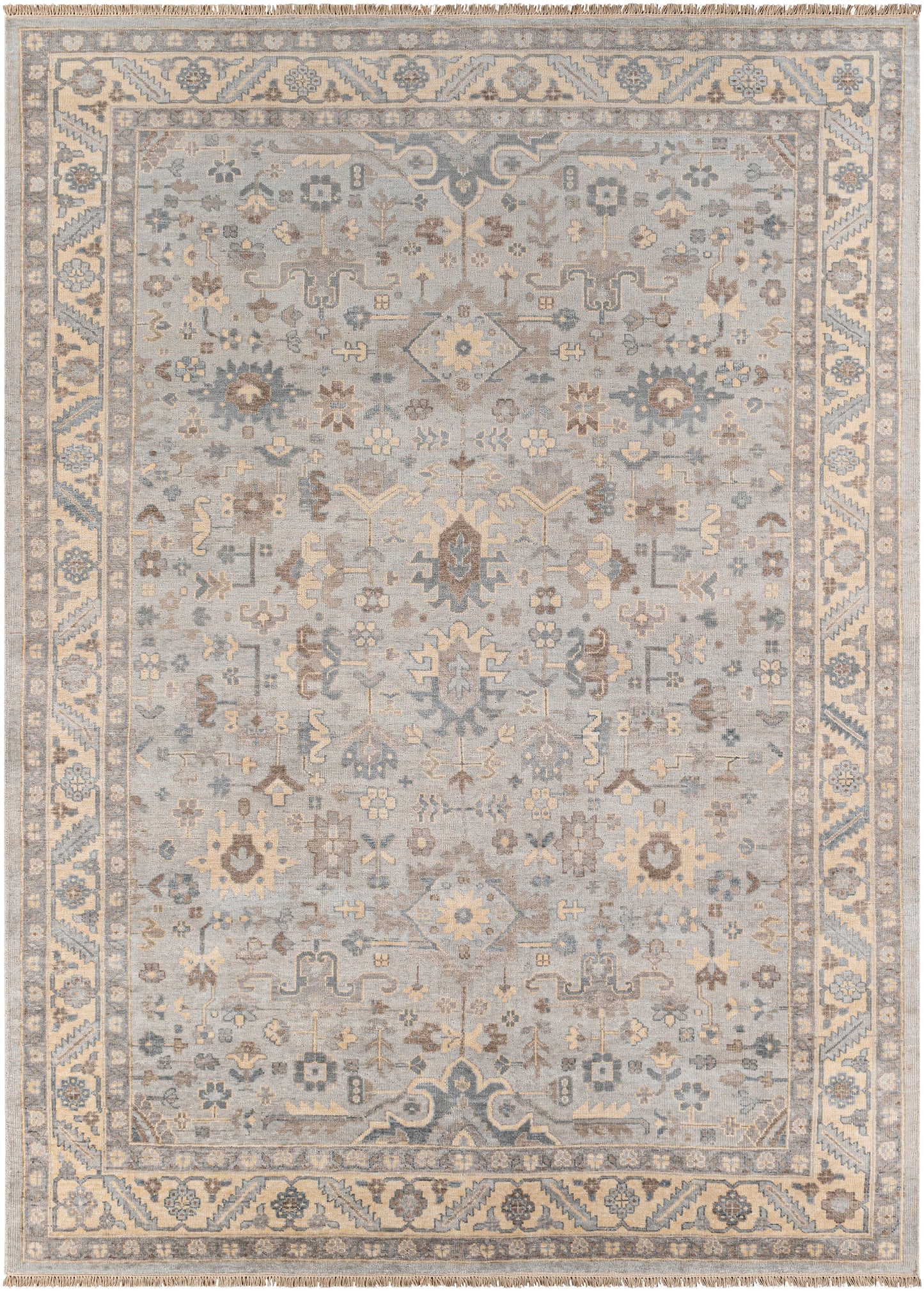 Sabine 22912 Hand Knotted Synthetic Blend Indoor Area Rug by Surya Rugs