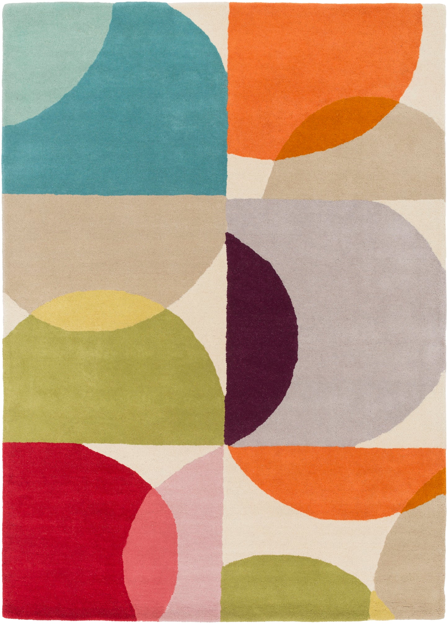 Scion 13150 Hand Tufted Wool Indoor Area Rug by Surya Rugs