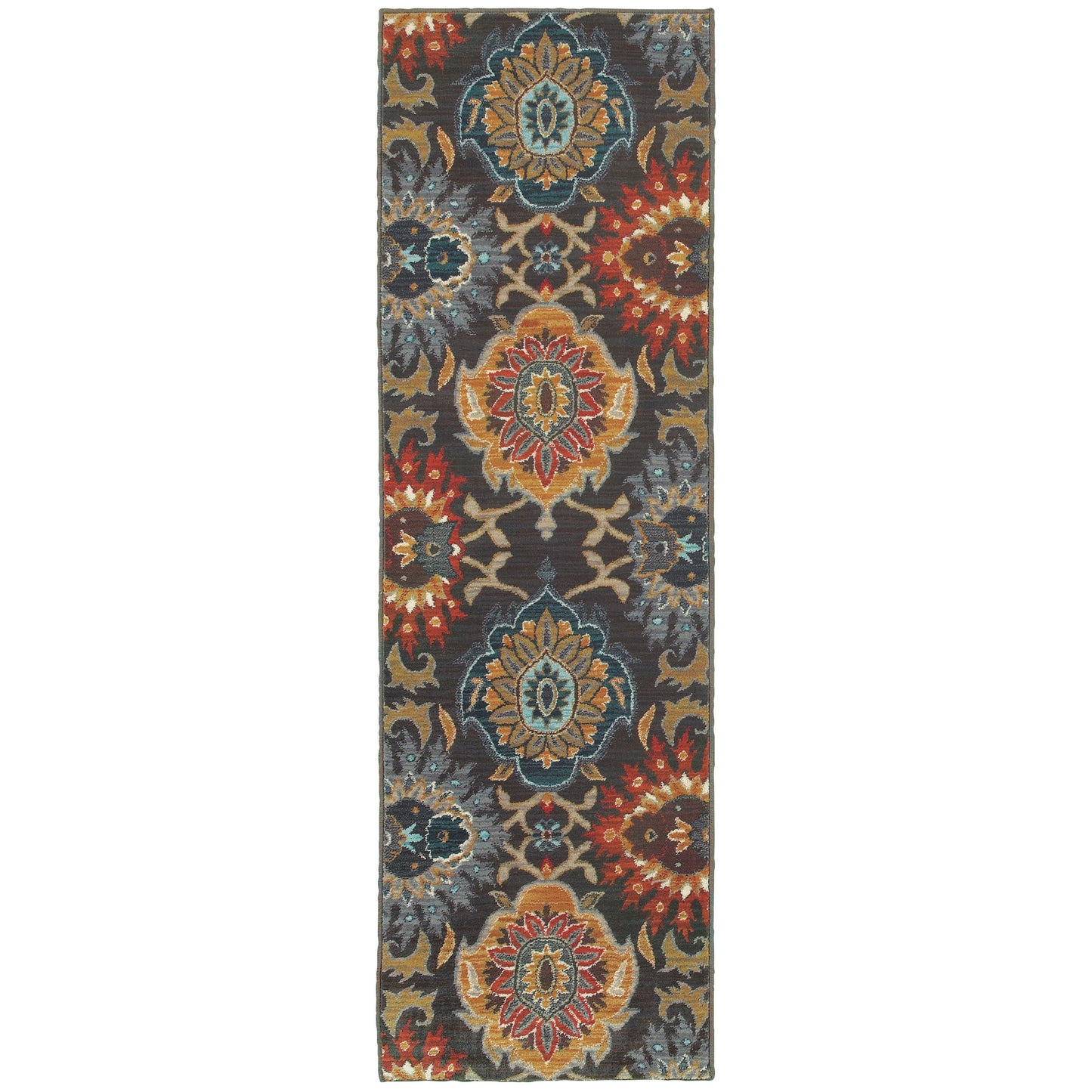 SEDONA Floral Power-Loomed Synthetic Blend Indoor Area Rug by Oriental Weavers