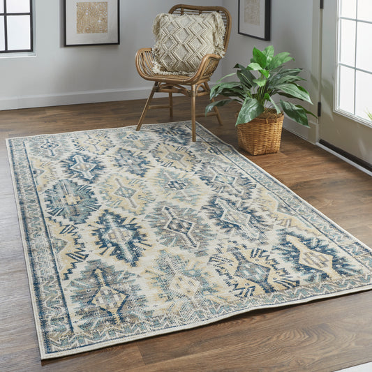 Nolan 39C8F Power Loomed Synthetic Blend Indoor Area Rug by Feizy Rugs