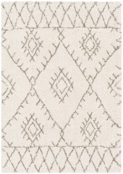 Serengeti Shag 22188 Machine Woven Synthetic Blend Indoor Area Rug by Surya Rugs