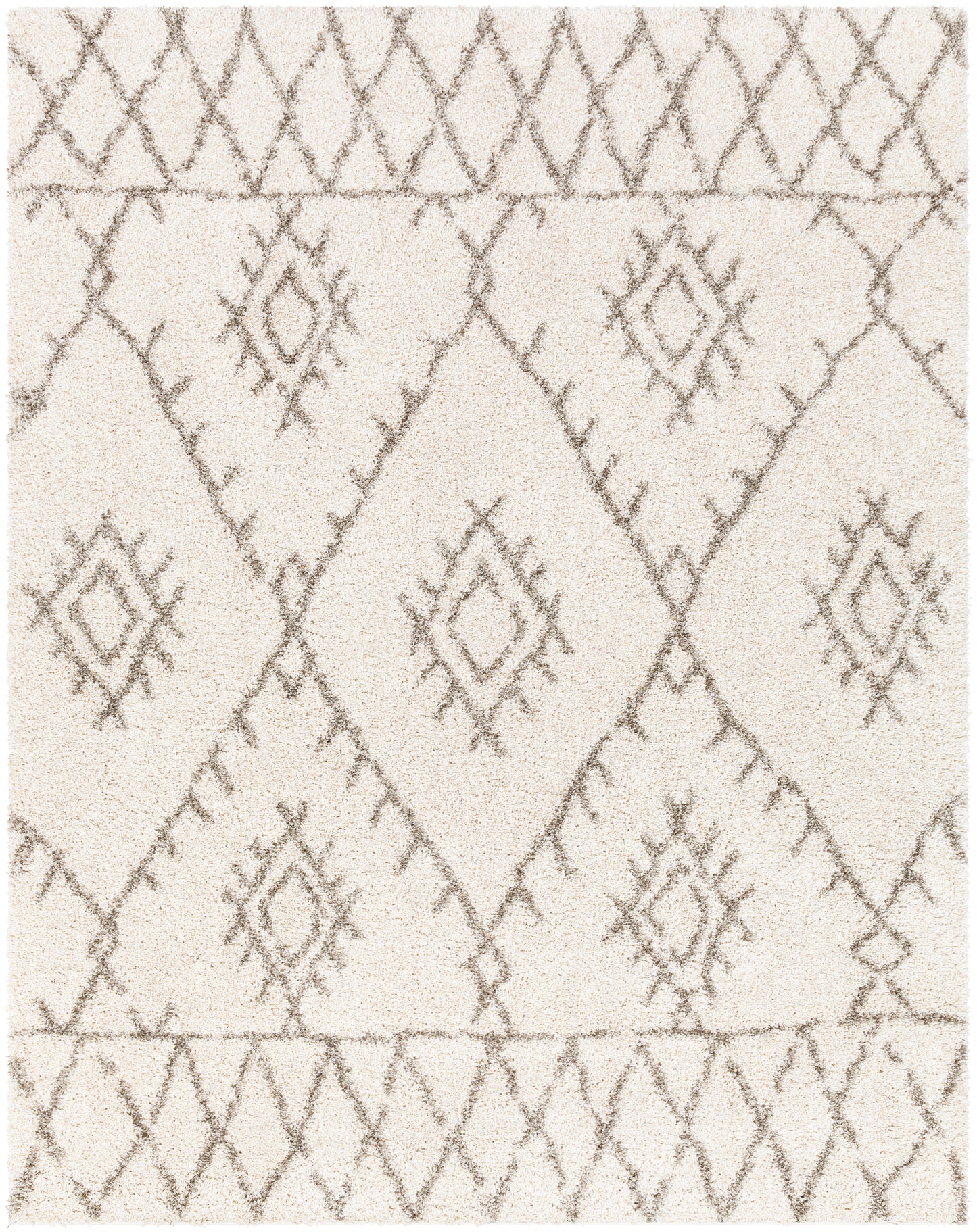 Serengeti Shag 22188 Machine Woven Synthetic Blend Indoor Area Rug by Surya Rugs