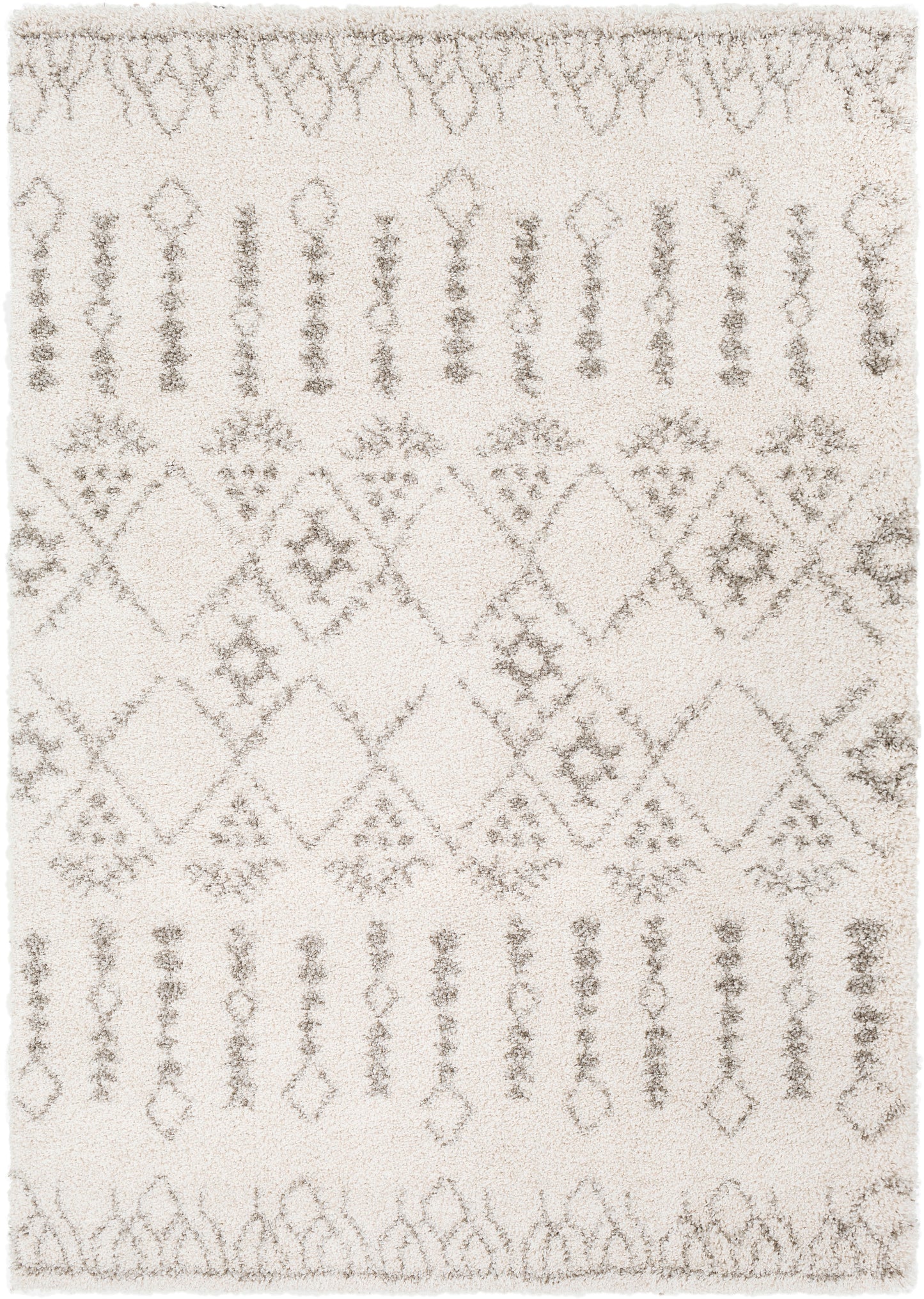 Serengeti Shag 22195 Machine Woven Synthetic Blend Indoor Area Rug by Surya Rugs