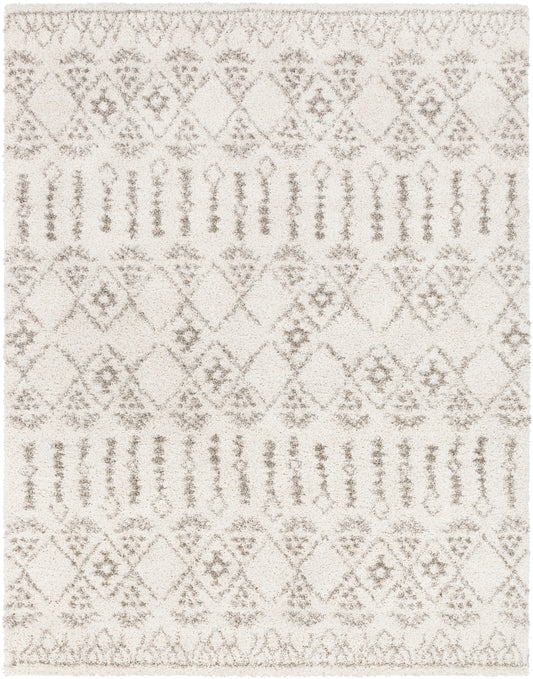 Serengeti Shag 22195 Machine Woven Synthetic Blend Indoor Area Rug by Surya Rugs