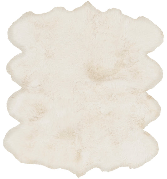 Sheepskin 14325 Hand Crafted Leather Indoor Area Rug by Surya Rugs