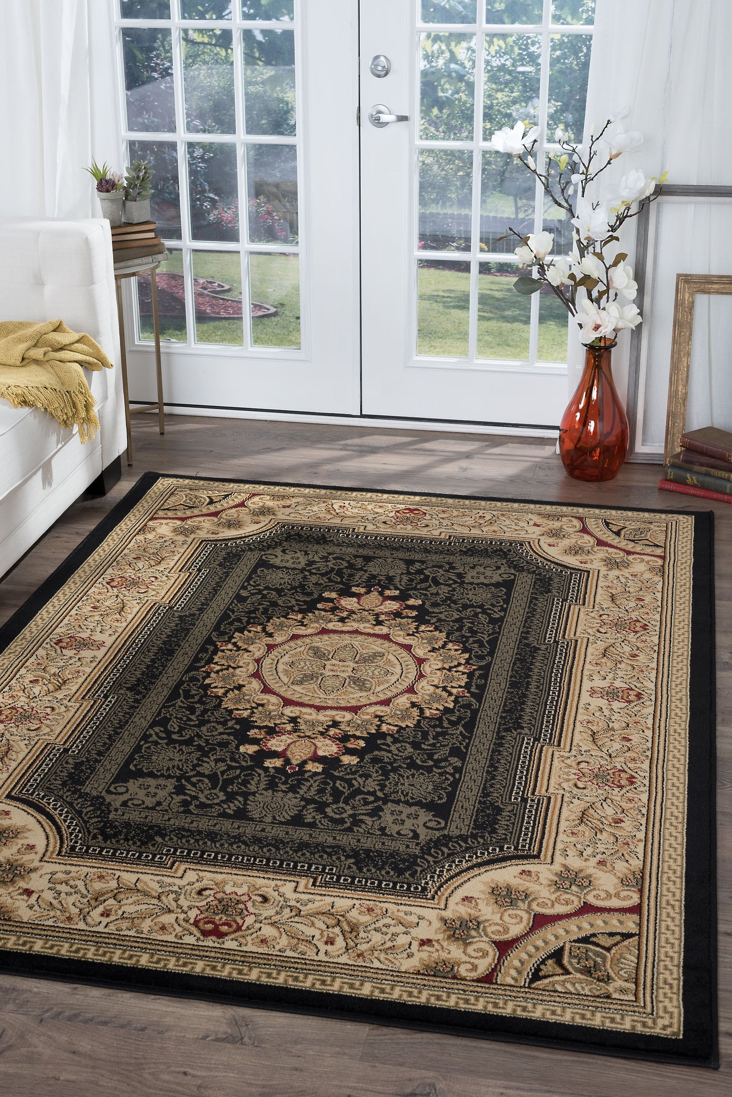 Sensation-SNS46 Cut Pile Synthetic Blend Indoor Area Rug by Tayse Rugs