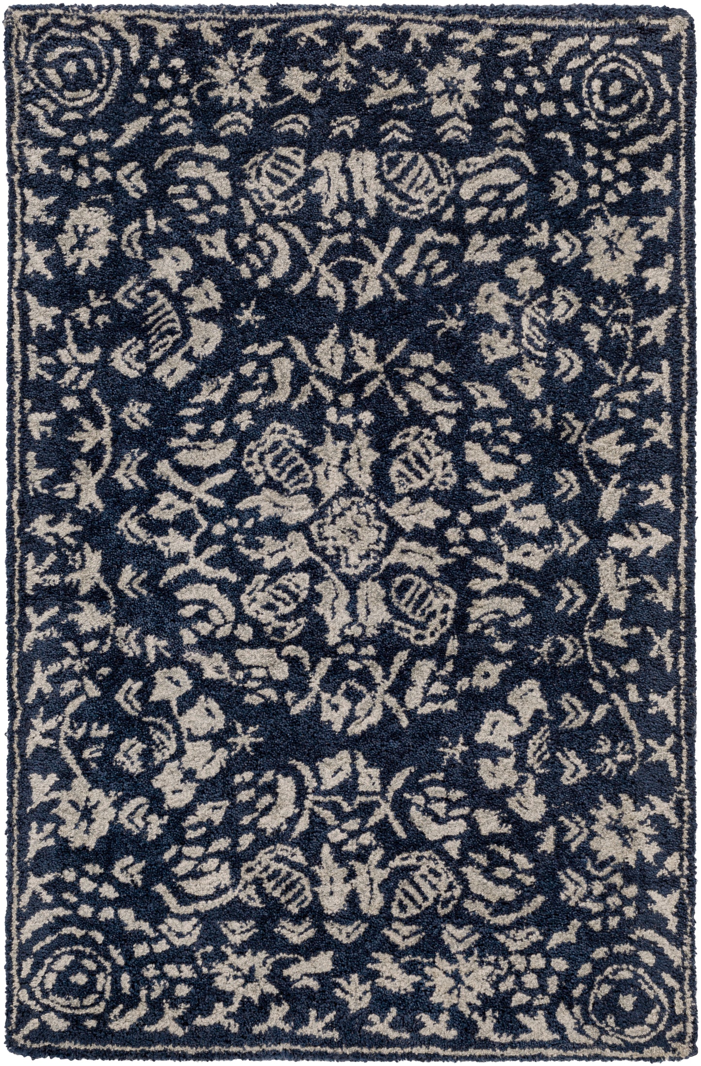 Smithsonian 1582 Hand Tufted Wool Indoor Area Rug by Surya Rugs