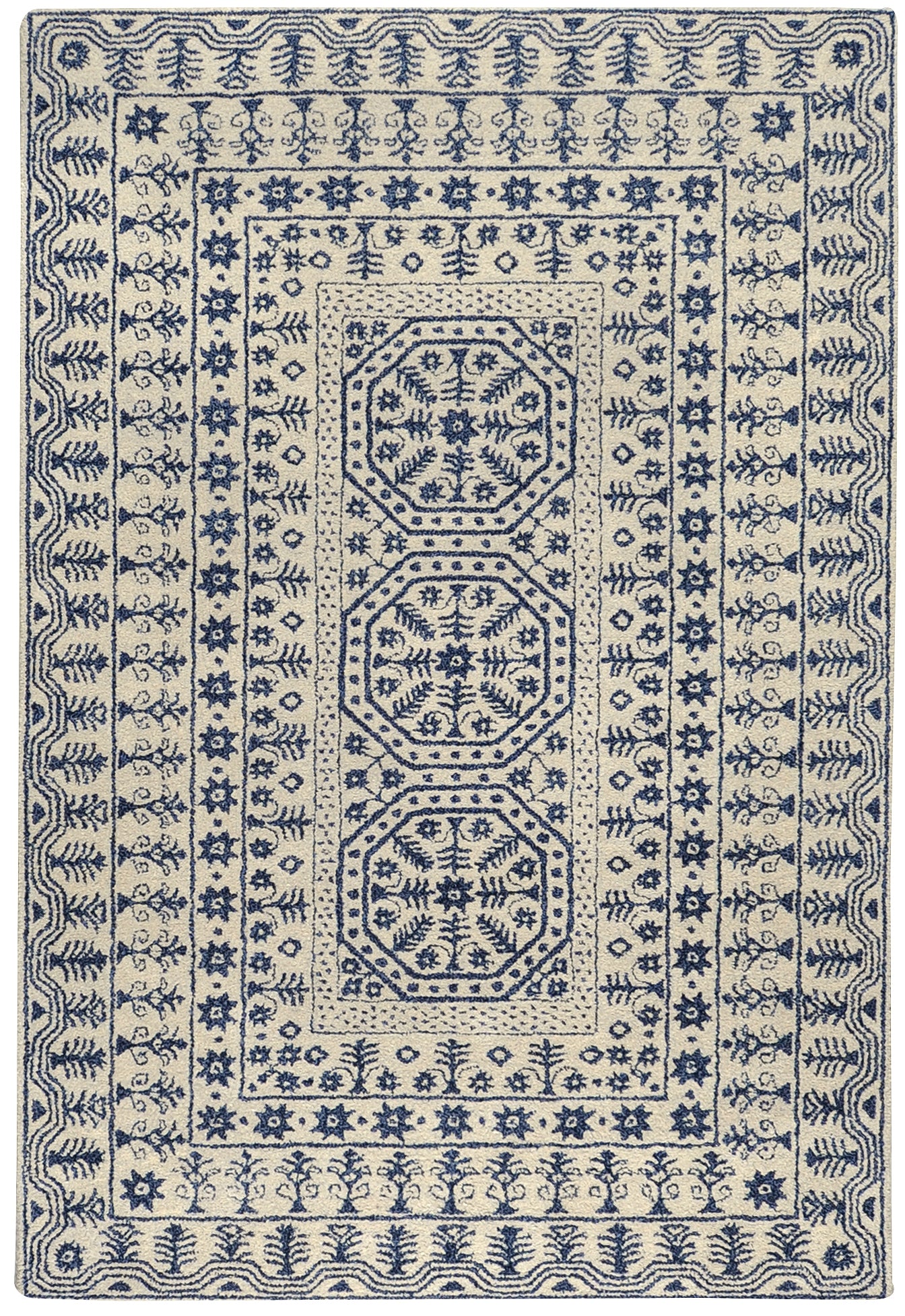 Smithsonian 1583 Hand Tufted Wool Indoor Area Rug by Surya Rugs